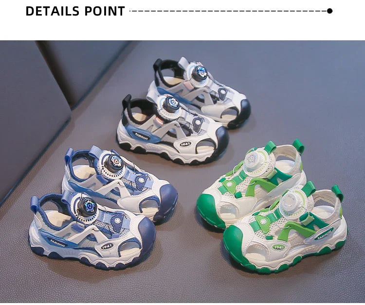Lightweight Kids Shoes Children Girls Boys Sandals Children Beach Sandals New Non-slip Soft Bottom Breathable Boys Shoes