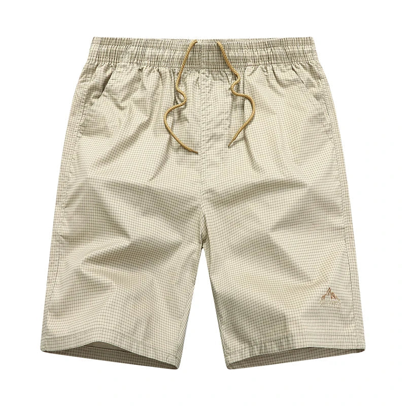 Men's Casual Shorts Relaxed Fit Running Beach Sweat Shorts Elastic Waist Summer Short Pants