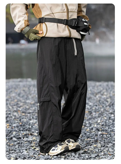 Autumn Hiking Pants Men Outdoor Waterproof Camping Paratrooper Pants Spring Wear-Resistant Mountaineering Fishing Cargo Trousers