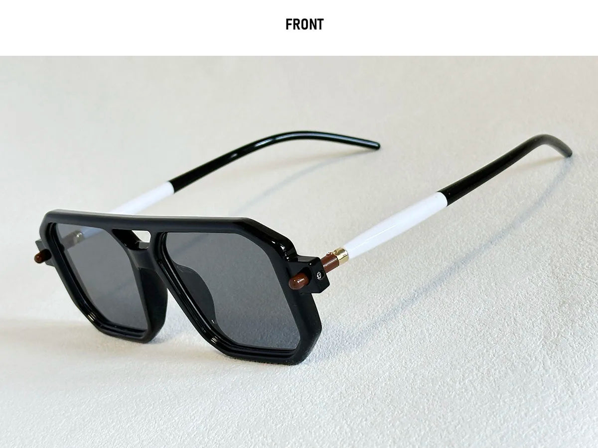 Square Sunglasses For Men Luxury UV400 Protection Sunglasses Women Trendy 2026 Vintage Retro Fashion Glasses Gafas De Sol Hombre