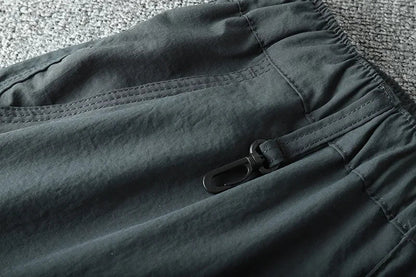 Men Quick-dry Outdoor Pants 2026 Spring Summer Thin Double-used Loose Pants Hiking Shorts Travel Climbing Fishing Trousers Women