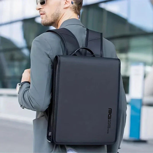 New Design Men Backpack Waterproof Fits for 14.1 inch Laptop Bag Teenager Travel Bag School Bag City Business Backpack Man