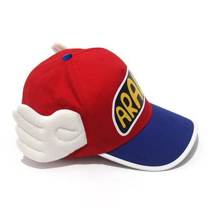 Duck Tongue Hat Cartoon Angel Wing Hat Suitable for Both Men and Women, Casual Baseball Hat, Outdoor Sunshade Hat Adjustable
