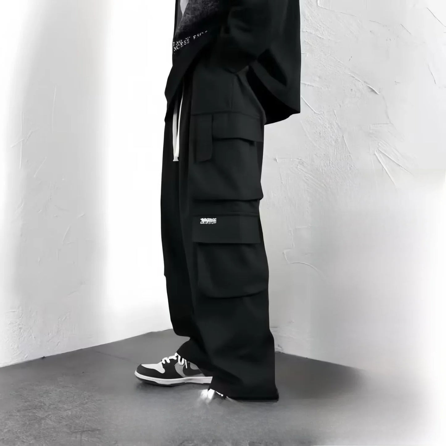 Men's Casual Workwear Pants Large Size 2024 New Style Durable Leisure Set for Construction Work Summer Wear Elastic Cuff