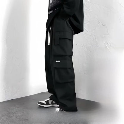 Men's Casual Workwear Pants Large Size 2024 New Style Durable Leisure Set for Construction Work Summer Wear Elastic Cuff