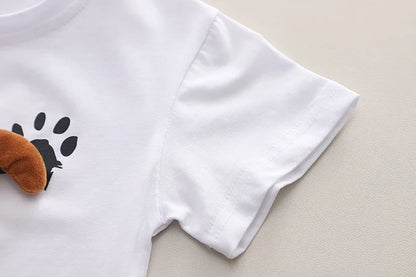 New Summer Kids Boys Clothes Suits Cartoon Cotton T Shirts Shorts 2Pcs/sets Infant Children Fashion Casual Toddler Tracksuit