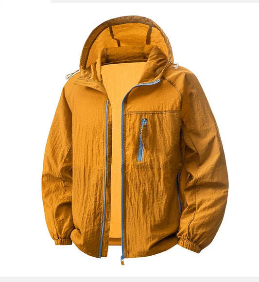 Women's Men's Sun Protective Jackets Camping Mountaineering Hiking Outdoor Sports Windbreaker Summer Lightweight Coat