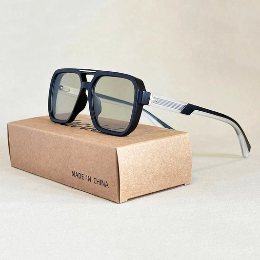 Square Sunglass Men Vacation Fashion Glasses Vintage Sunglasses Women 2025 Gafas De Sol Hombre Lunette Soleil Femme Dropshipping