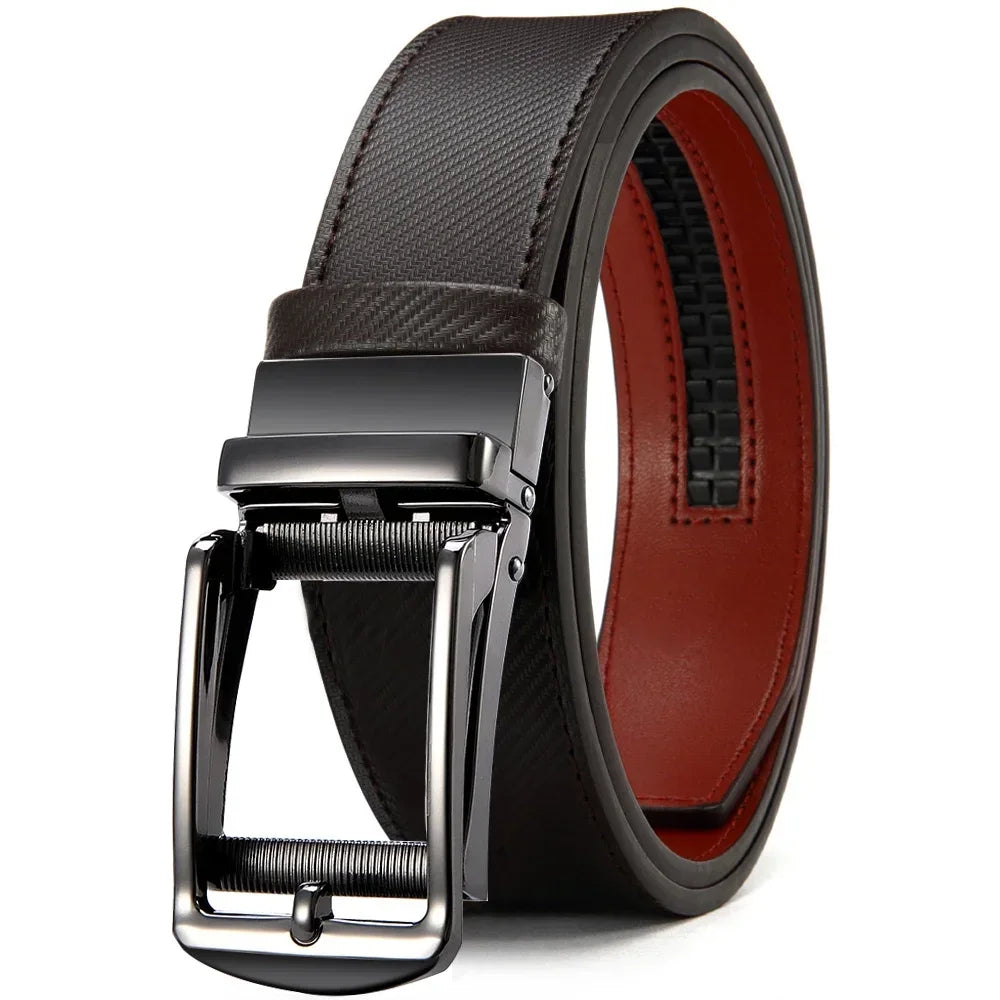 Mens Belts Metal Automatic Buckle Famous Brand Belt Men Quality Genuine Luxury Leather Belt for Men Famous 115 120 150 135cm
