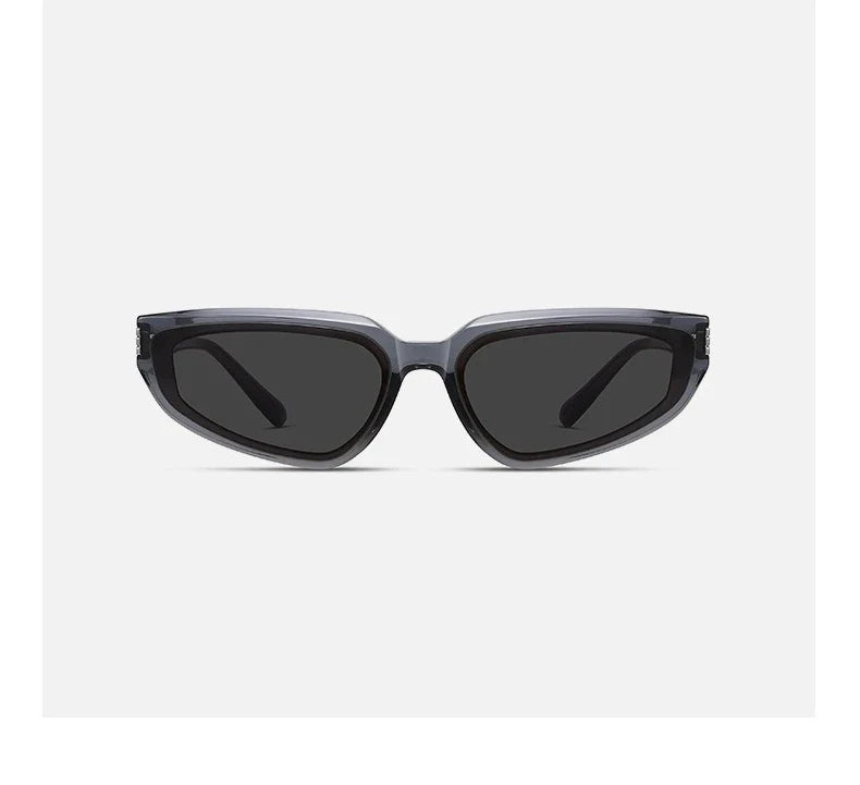 Ultra Light Personality Acetate Man Cat Eye Sunglasses Small Size Brand Designer Fashion Retro Women Decoration Sun Shades UV400