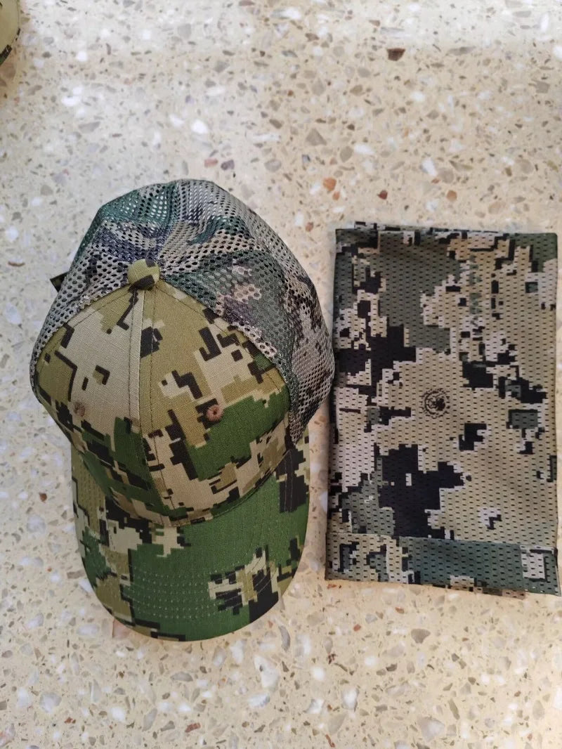 Outdoor Sports Breathable Mesh Spliced Baseball Cap