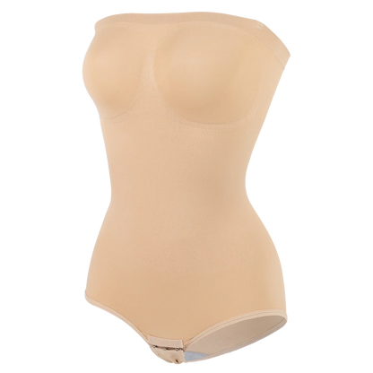 Women's Strapless Jumpsuit Shapewear New Sexy Briefs Bodysuit Butt Lifter Compression Waist Trainer Push Up Backless Shaper