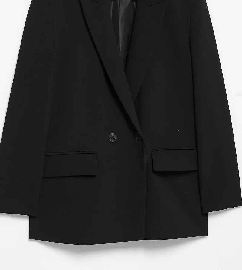 Women's Tailoring Blazers Straight Office Blazer for Women New in Outerwears Casual Blazer Woman Long Sleeve Lady Jackets