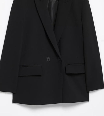 Women's Tailoring Blazers Straight Office Blazer for Women New in Outerwears Casual Blazer Woman Long Sleeve Lady Jackets