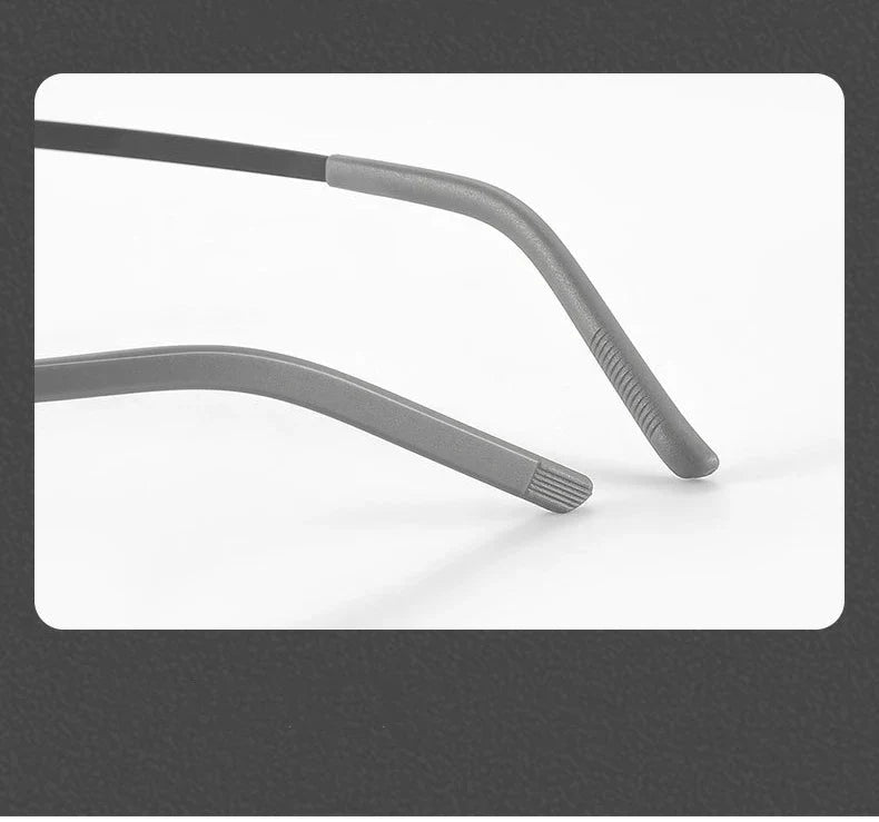 Simple Geometric Polygon Fashion Pure Titanium Vintage Design Blue Light Protection Glasses Customizable Prescription 2715