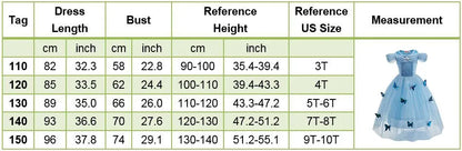 Kids Cinderella Costume Princess Dress for Girls Children Rapunzel Snow White Belle Jasmine Elsa Aurora Cosplay Carnival Dresses