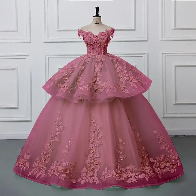 2 In 1 Party Dresses 15 Quinceanera Dresses Ball Gown Sweet 15 Year Old Dress Detachable Skirt Customized Dress For Quinceanera