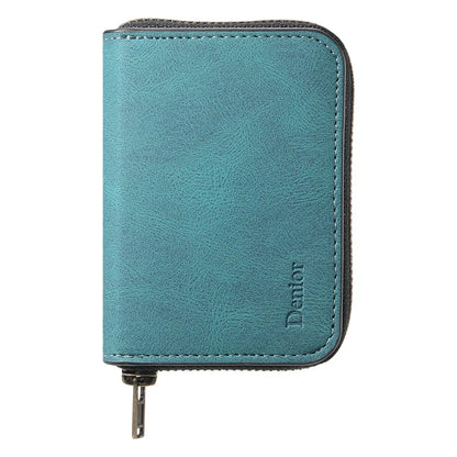 for Magsafe Zipper Wallet Phone Card Holder for IPhone 16 Pro Max 15 14 13 12 S25 S24Plus Ultra Pixel 9  Anti-theft Leather Case