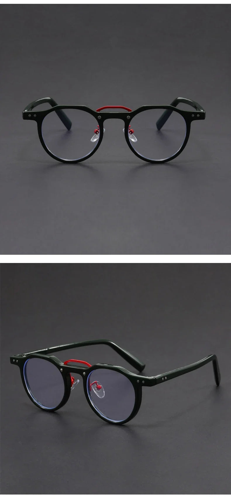 Personalized Retro Fashion New Design Men's Anti-blue Light Glasses Reading Glasses Can Be Customized Prescription 1028