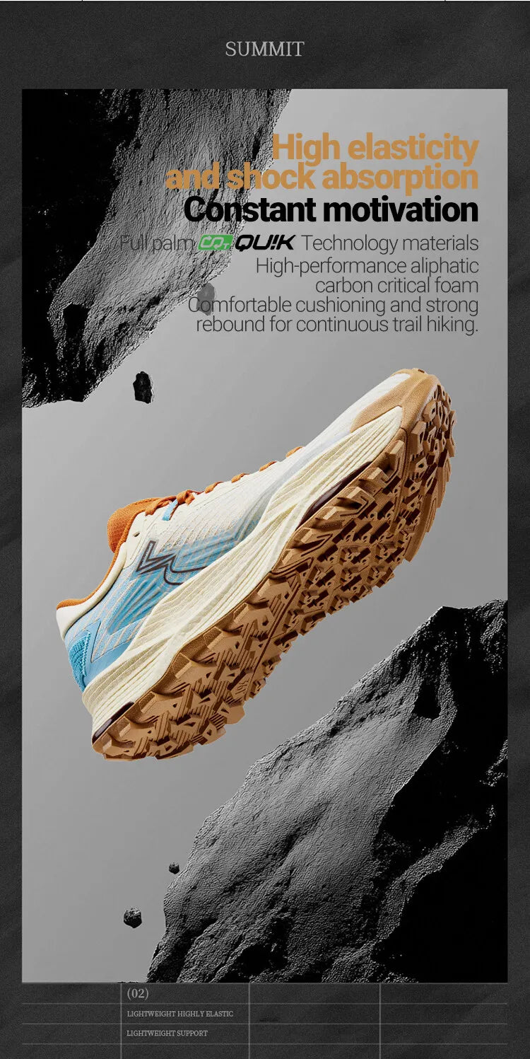 2 Running Shoes Light Breathable Cushioning Non-Slip Soft Outdoor Hiking Versatile Sneakers Male 672542201