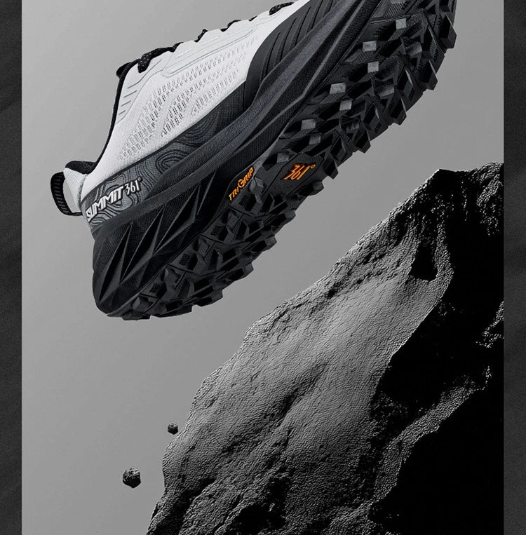 Yushan 3.0 Men Running Shoes Hiking Cushioning Outdoor Breathable Non-slip Outdoor Jogging Male Sneaker 672532214