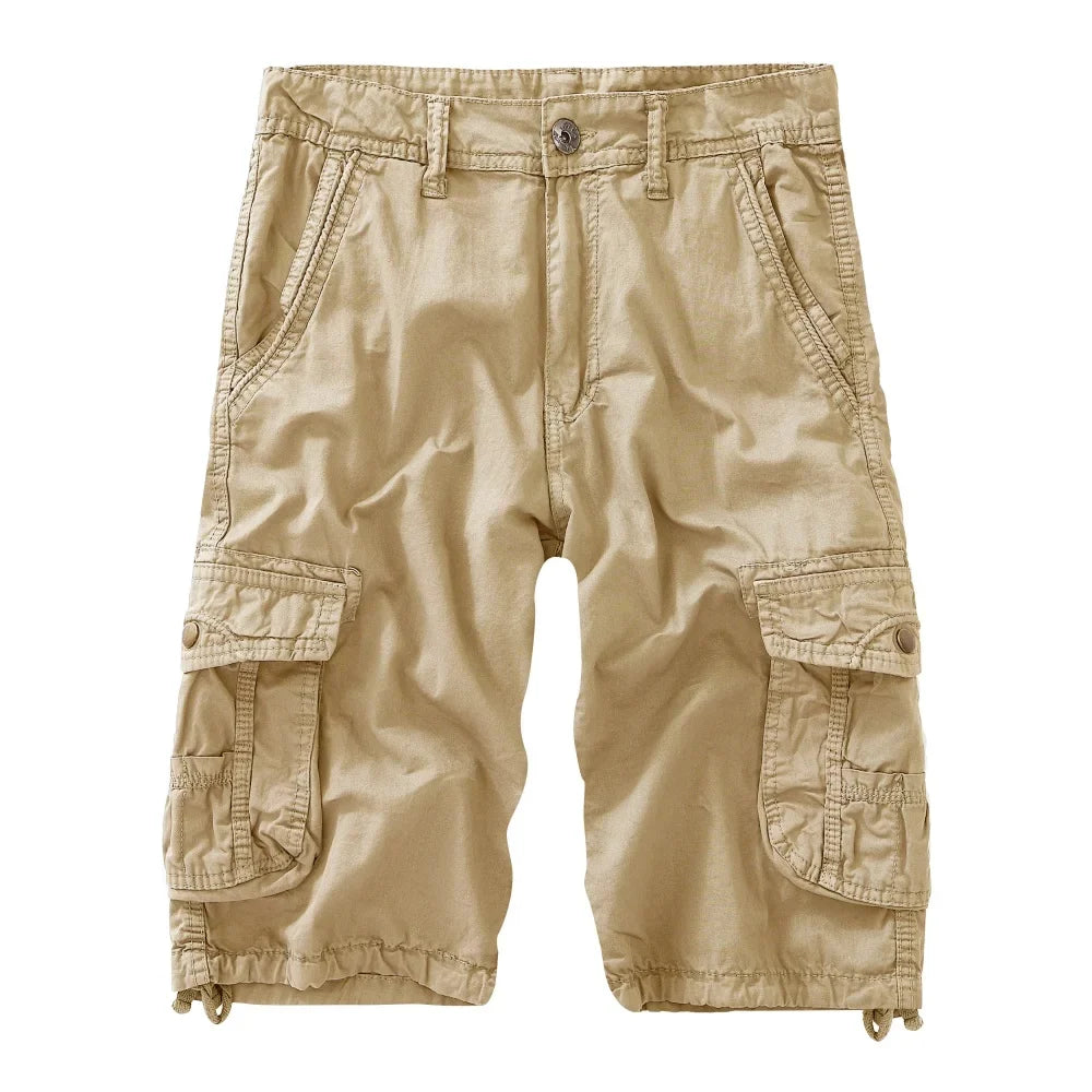Camouflage Camo Cargo Shorts Men 2026 New Mens Casual Shorts Male Loose Work Shorts Man Outdoor Hiking Short Pants Plus Size