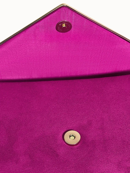 Velvet Envelope Bags Women Evening Wallets High Quality Clutches Banquet Dresses Clutch Over Shoulder Bags with Chain Handbags