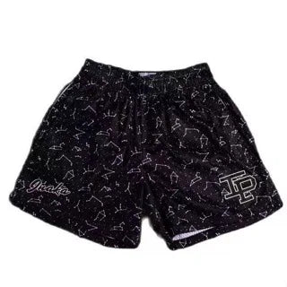 Mens Clothing IP Trend Casual Shorts Summer Fitness Sports Mesh Breathable Quick Dry Short Pants Man Beach Basketball Sweatpants