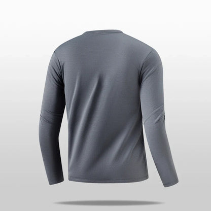 2026 Warm Fitness Jacket High-Quality Outdoor Sports Top with Stand-Up Collar for Autumn/Winter Running Long-sleeved Tshirt