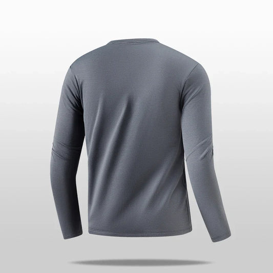 2026 Warm Fitness Jacket High-Quality Outdoor Sports Top with Stand-Up Collar for Autumn/Winter Running Long-sleeved Tshirt