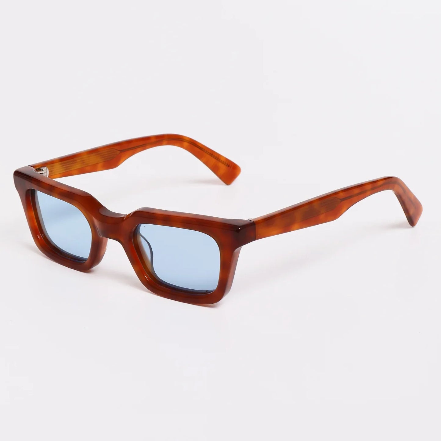 2026 Fashion Rectangular Small Frame Designer Men Sunglasses Punk Modern Street Sun Protection UV400 Women Polarized Sunglasses