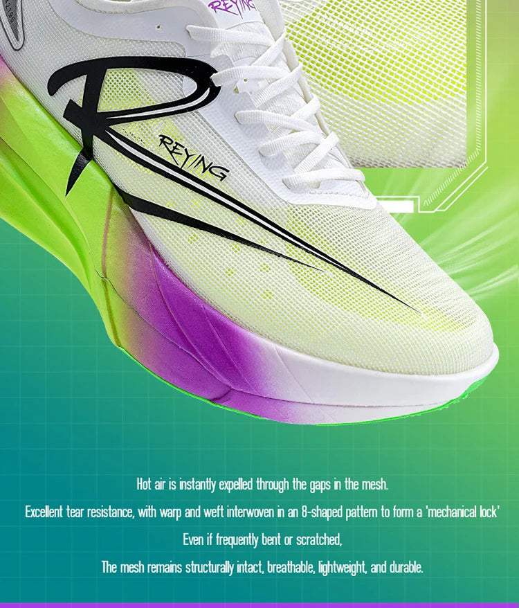 Men‘s Professional Full Carbon Plate Marathon Running Shoes Light Cushioning PB Mid Long Training Sneakers Women 25126