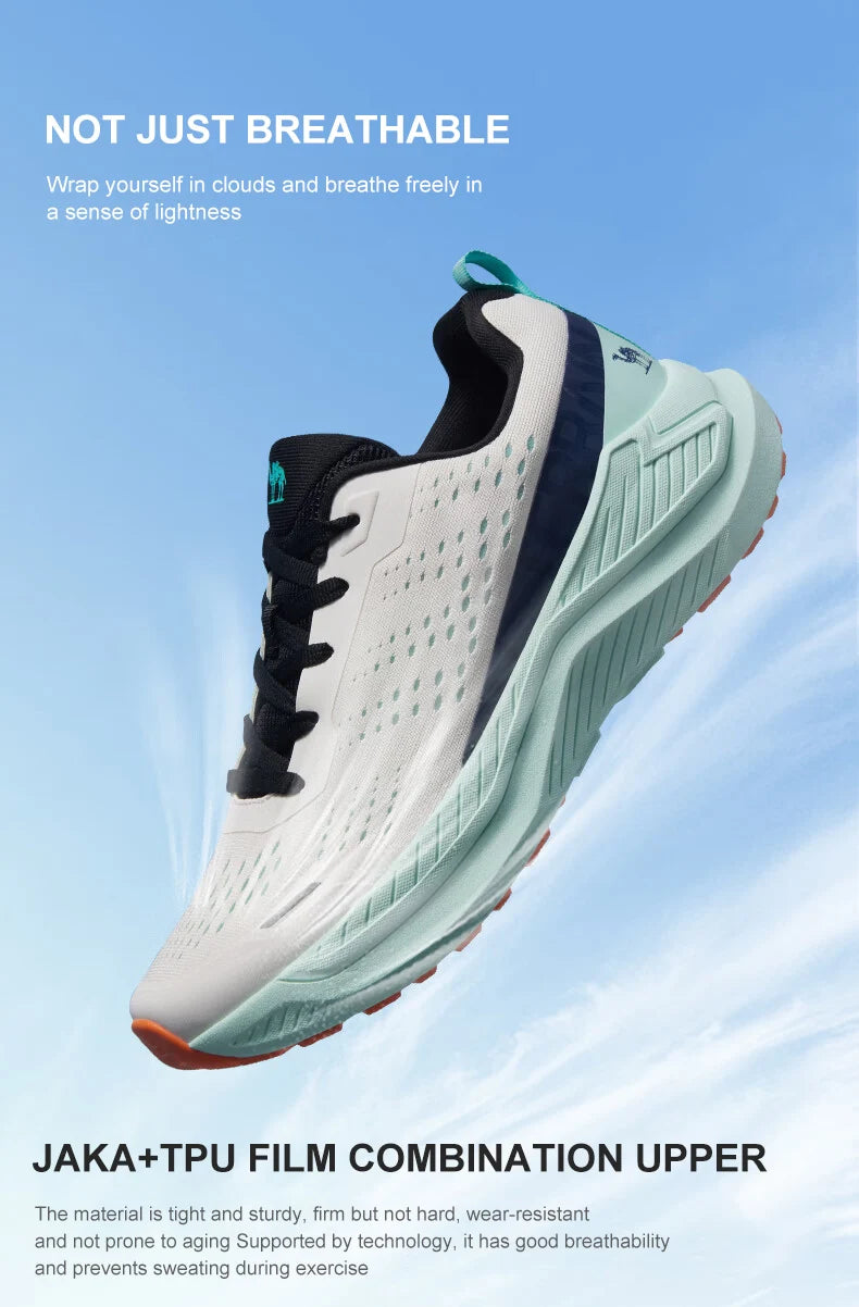 GOLDEN CAMEL Running Shoes for Men Women Sneakers Soft Sole Sports Shoes Lightweight Shock Absorb Breathable Casual Thick Soled