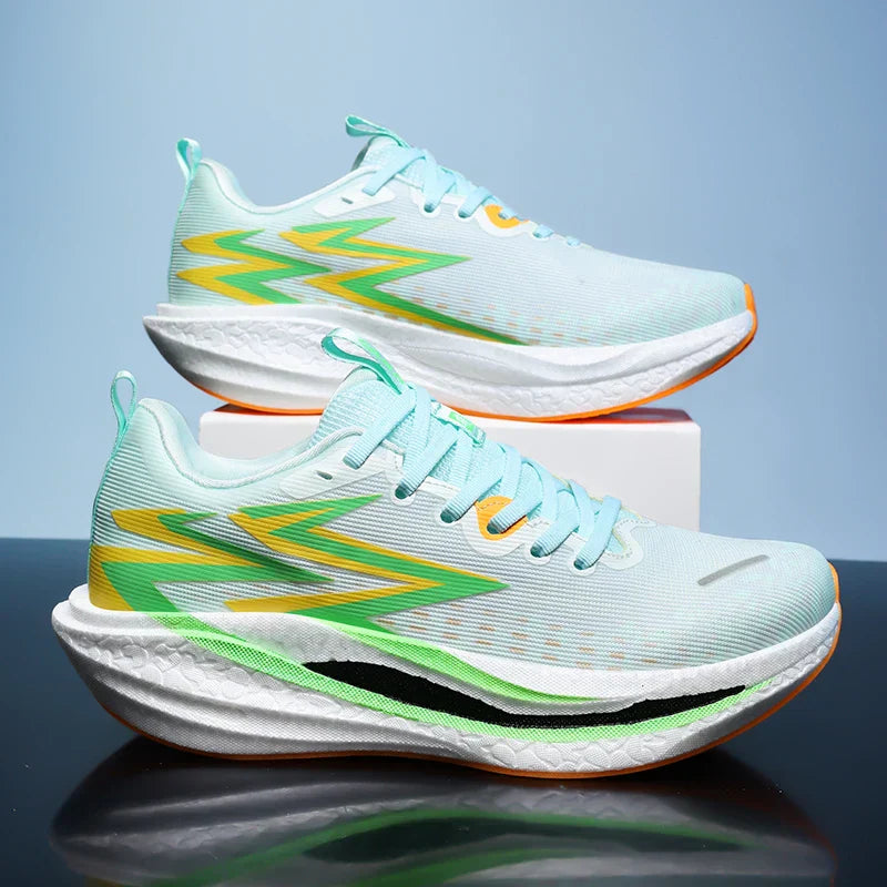Men Running Shoes Carbon Board Speciality Sports Breathable Lightweight Women's Comfortable Chunta Athletic Sneakers