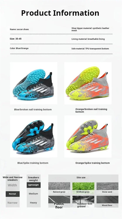 2024 Advanced Football Boots Ergonomic Design Football Shoes Durable Casual Wholesale Comfortable Fit Five Person Sports Shoes