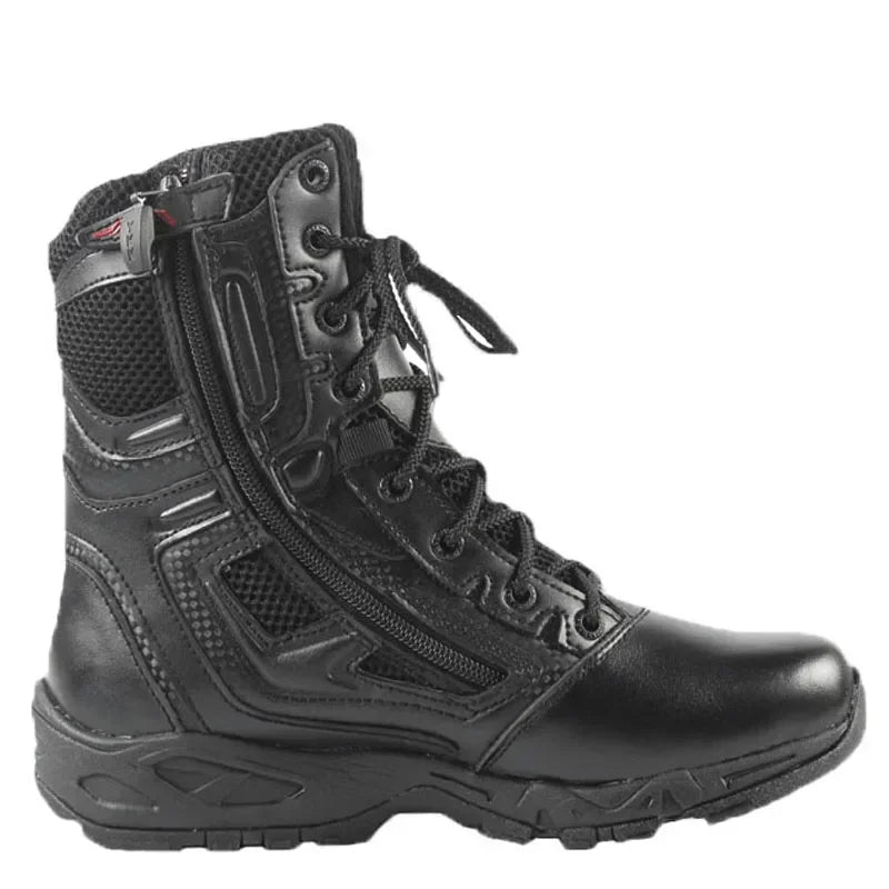 2025 Winter Tactical Boots Men Black Desert Safety Army Shoes Motorcycle Breathable Military Assault Combat Ankle Boots for Man
