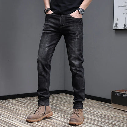 2026 Men's Slim Casual Street Classic Skinny Jeans Pencil Jeans Trendyy Stretch Style Comfortable Casual Fashion Versatile