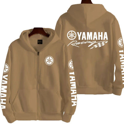Logo Motorcycle Racing Team Men Zipper Hoodie 2026 New Fashion Women Sweatshirt Spring Autumn Sports Couple Jackets Coat