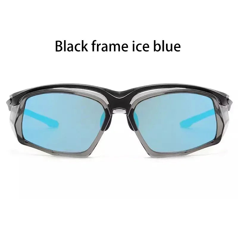 Sports Running Sunglasses Men Mountaineering Wind  Sand TR90 Polarized Sunglasses Safety Eyewear Customizable Prescription