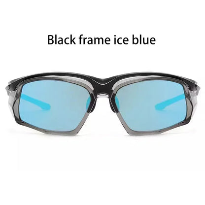 Sports Running Sunglasses Men Mountaineering Wind  Sand TR90 Polarized Sunglasses Safety Eyewear Customizable Prescription