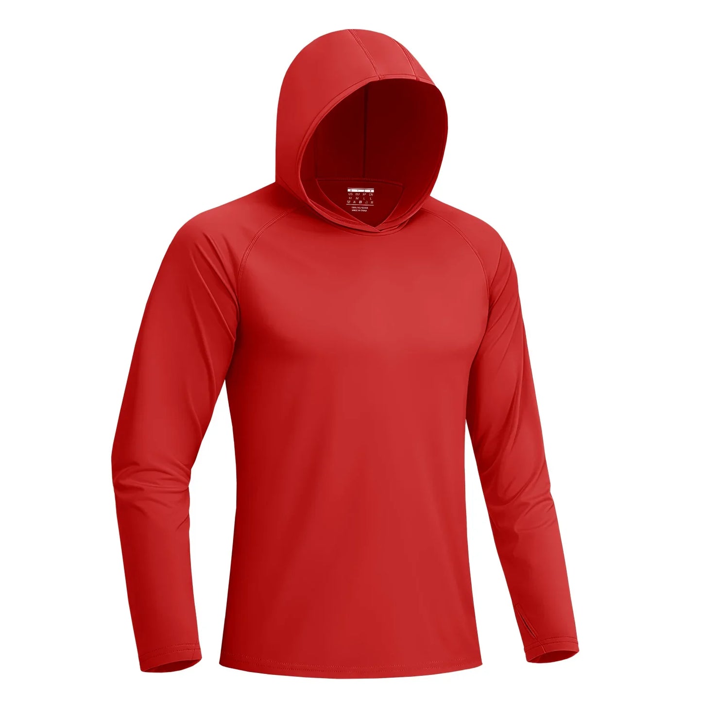 Sun Protection Shirts Mens Long Sleeve Hoodie Casual UV-Proof T-Shirts Breathable Lightweight Quick Dry T shirts Swim