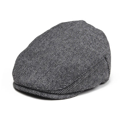 Kids Flat Caps Herringbone Woolen Tweed Small Size Boy Girl Newsboy Caps Infant Toddler Youth Beret Hat for Children