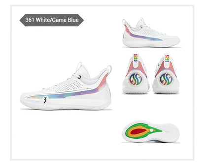 Zen VII Basketball Shoes Breathable Non-Slip Lightweight Wrapped Stable Cushioning Combat Grip Sneakers 572531101