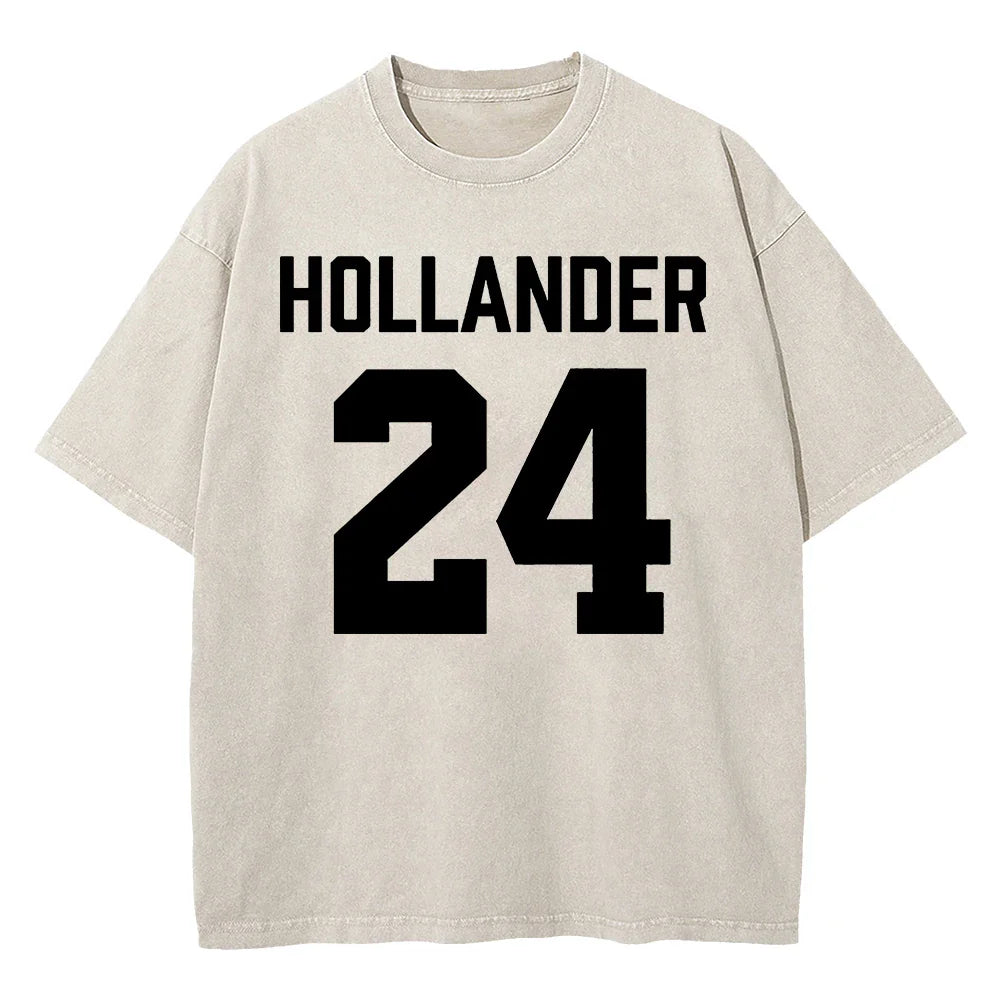 100% Cotton Vintage Washed 24 Hollander Montreal Voyageurs Tshirt Fashion Men TV Heated Rivalry Ilya Rozanov 81 Tees Shirts Tops
