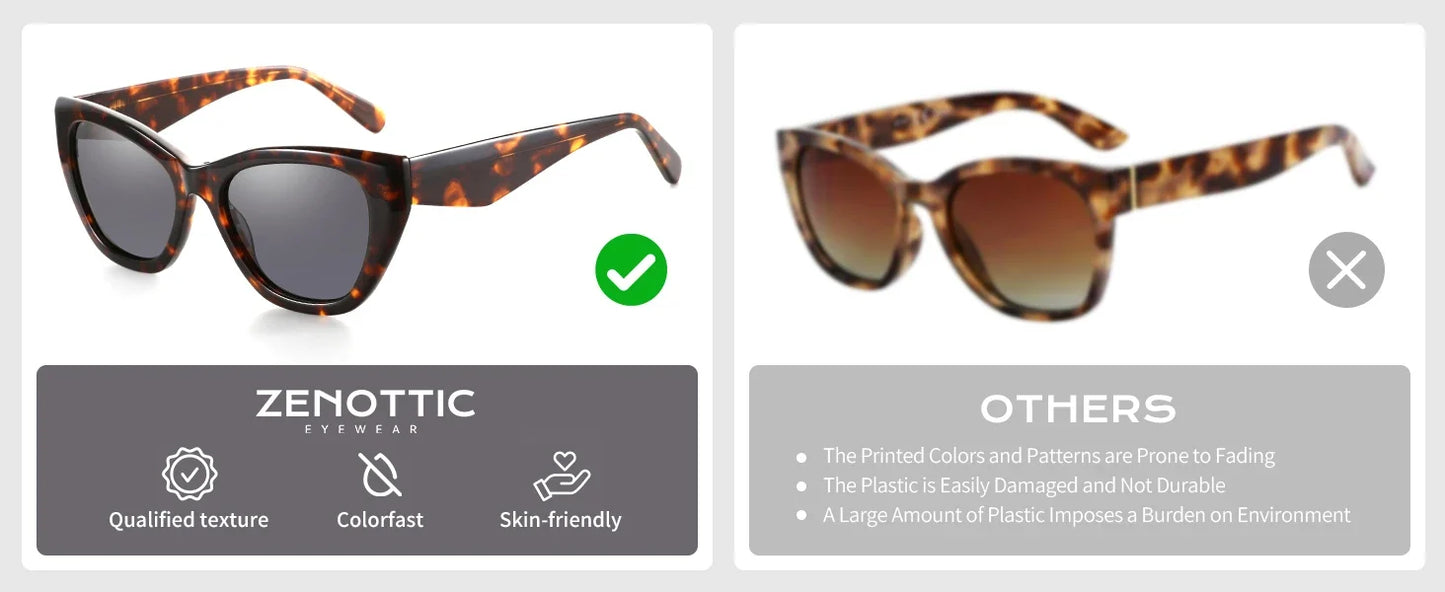 Butterfly Polarized Prescription Sunglasses Handmade Acetate Myopia Sun Glasses Square Optical Shades for Women
