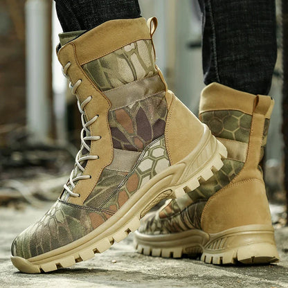 Men Tactical Boots Waterproof Hiking Shoes Brand Ankle Plus Climbing Shoes Size Boot Free Shipping Outdoor Casual