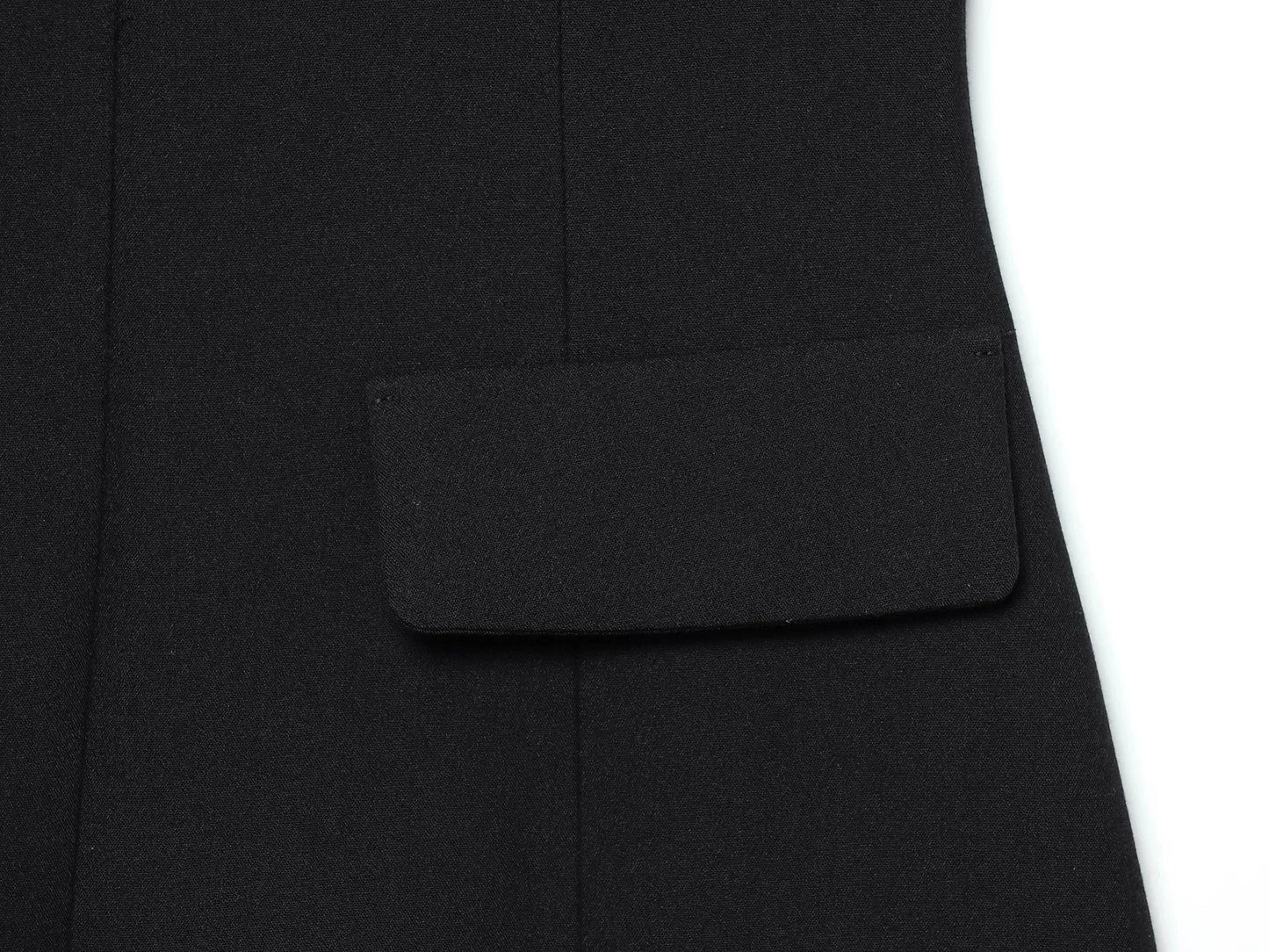 Elegant Holiday Chic Women Mini Dress Black O-Neck Zipper Short Puff Sleeve Dress Fashion 2026 Spring Summer Party Dress