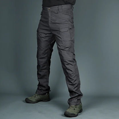 Men's Cargo Pants Multi Pocket Tactical Men Pants Casual Military Army Combat Trousers Waterproof Hiking Pants Plus Size 6Xl