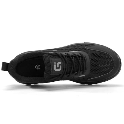 Summer Breathable Men Labor Shoes Lightweight Work Safety Boots Sneakers Anti Nail Indestructible Steel Toe Male Footwear