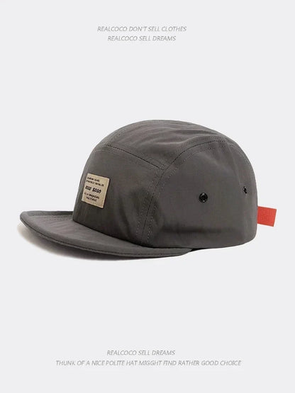 Japanese Quick-drying Breathable Short Brim Baseball Cap Men Women Face Small  Foldable Soft Top Hip-hop Cap Women Soft Brim Hat